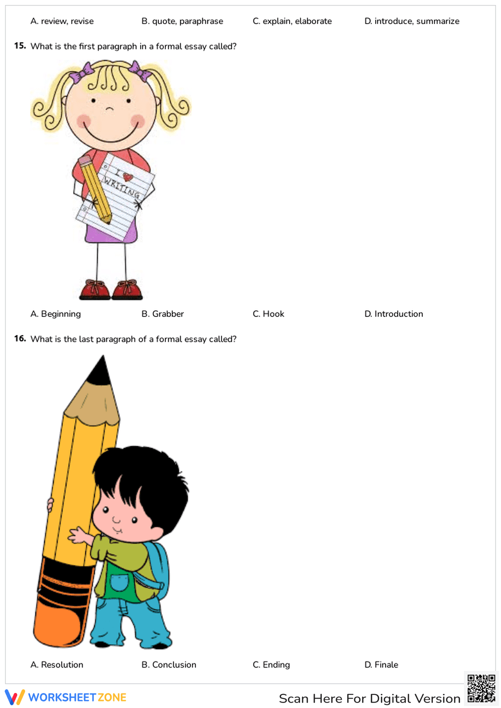 Essay Writing: Paragraph Structure and Techniques - Page 5