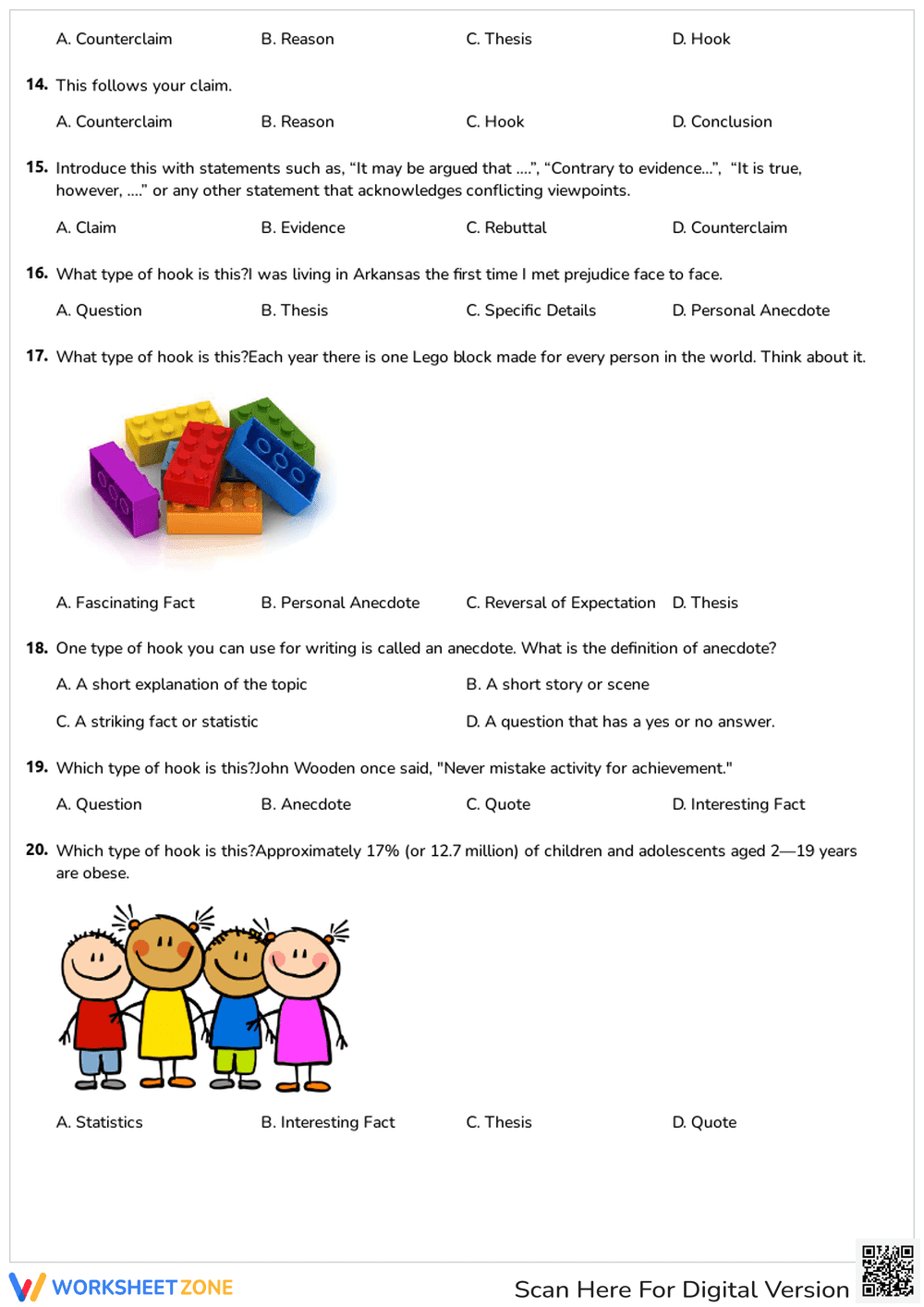 Argument Writing - Page 2