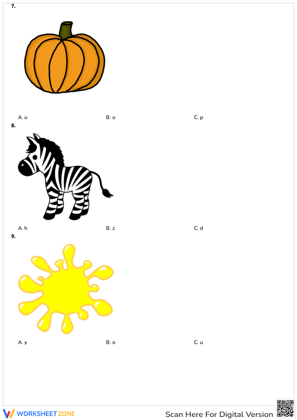 Beginning Sounds - Page 3