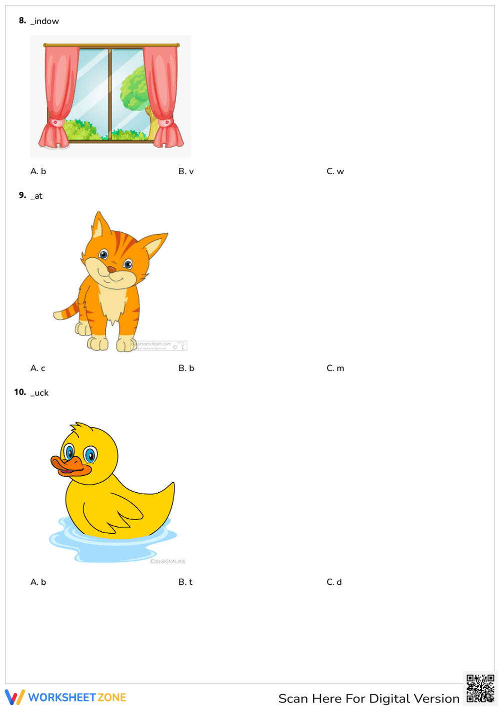 Beginning sounds - Page 4