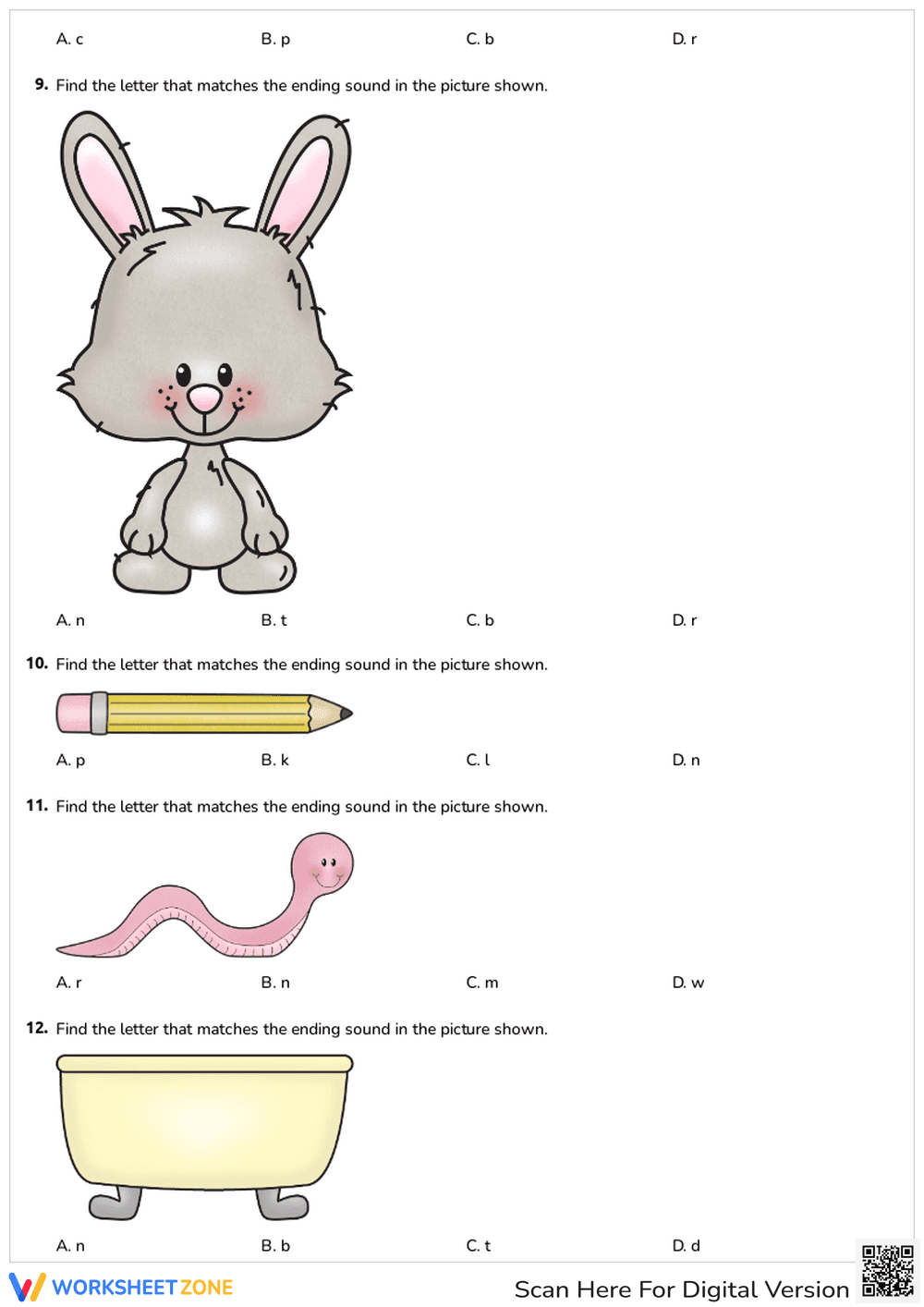 Ending Sounds - Page 4