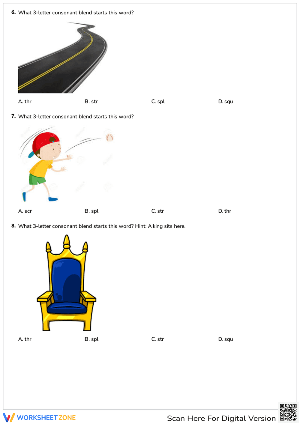 Consonant Blends - Page 3
