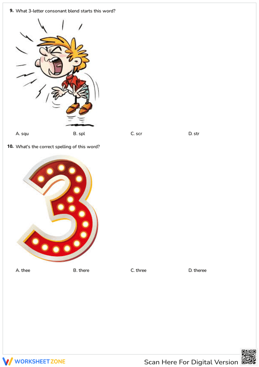 Consonant Blends - Page 4