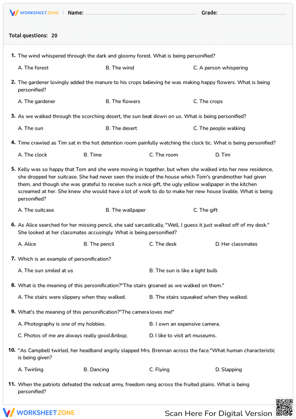 Personification - Page 1