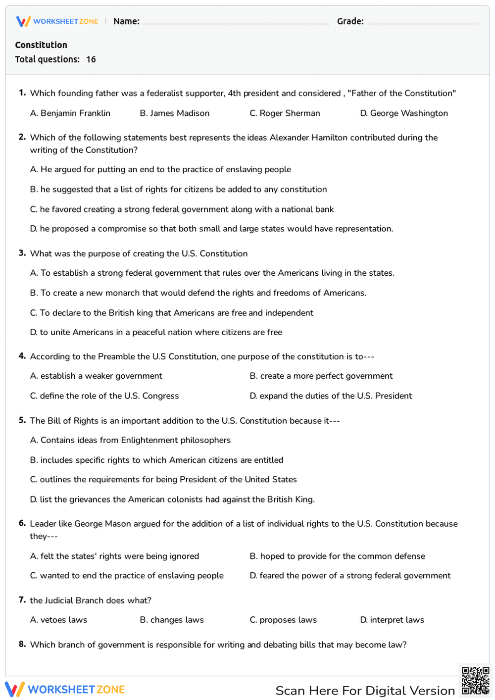 Constitution - Page 1