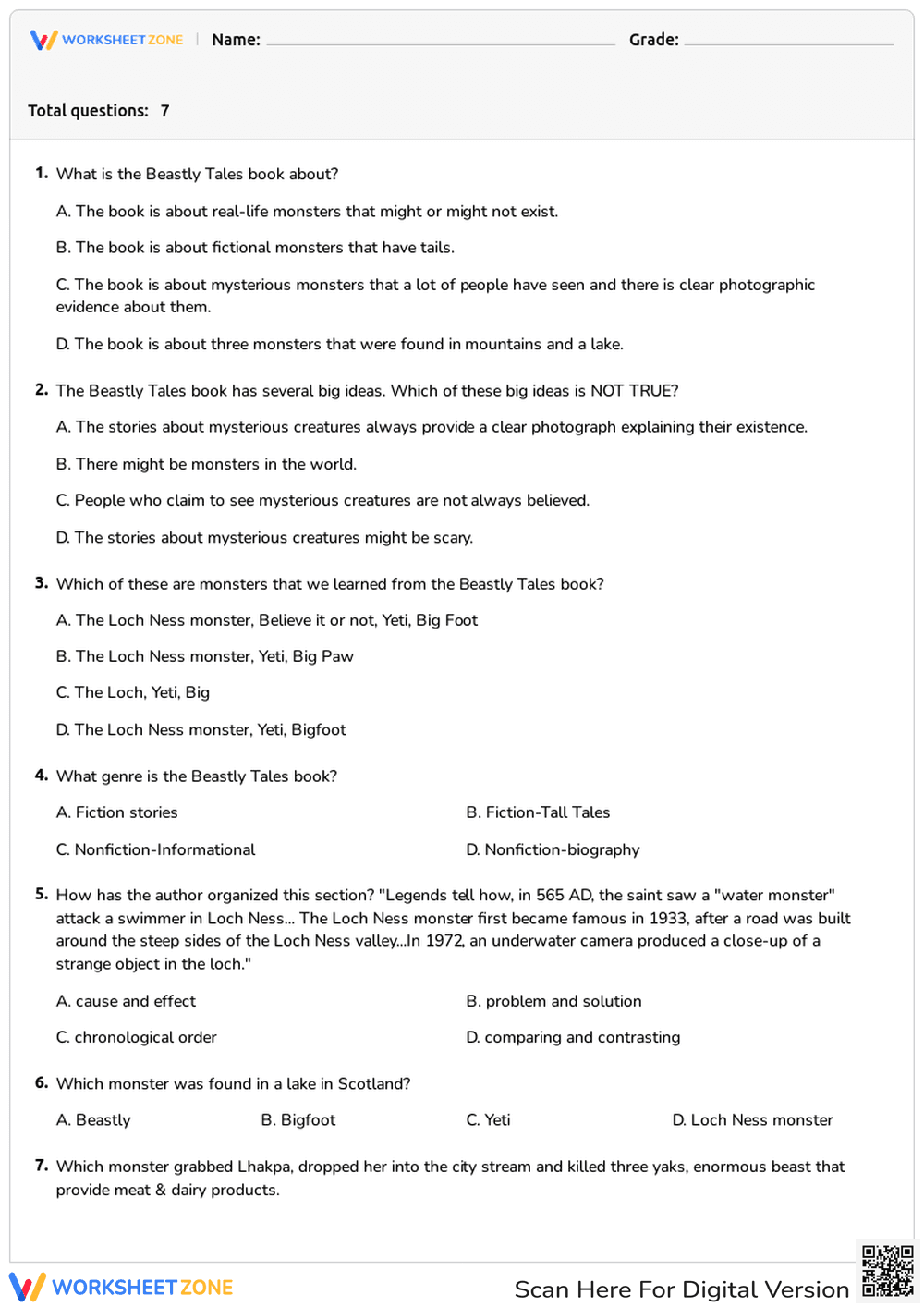 Beastly Tales - Page 1