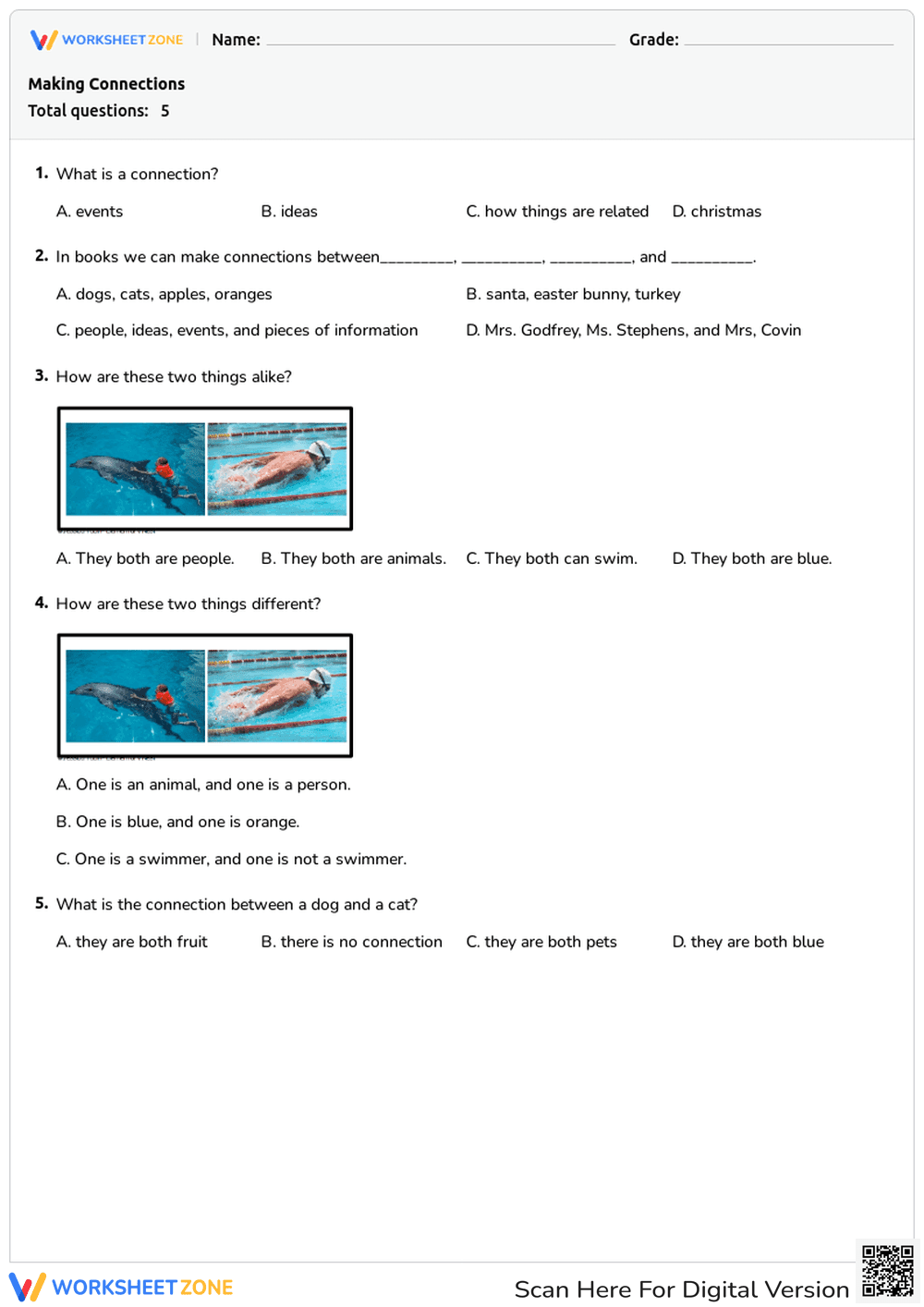 Making Connections - Page 1