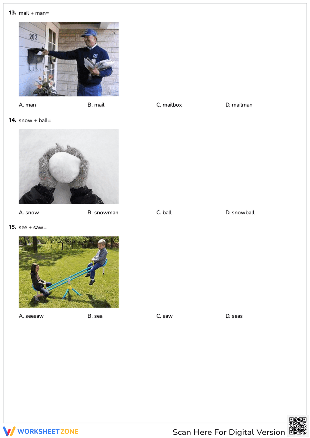 Compound Words - Page 3