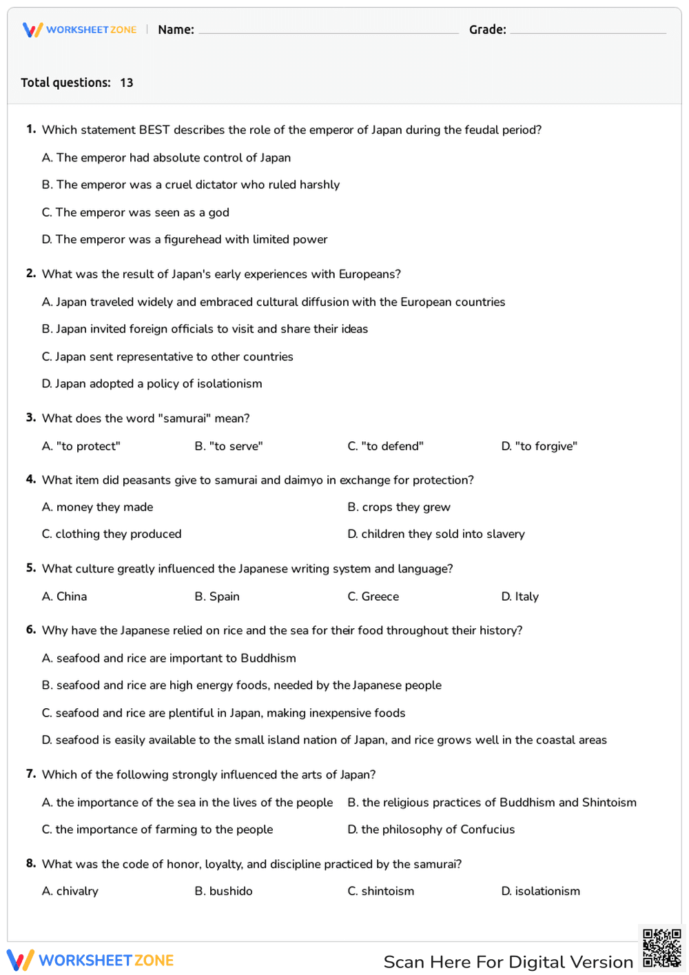 Ancient Japan - Page 1