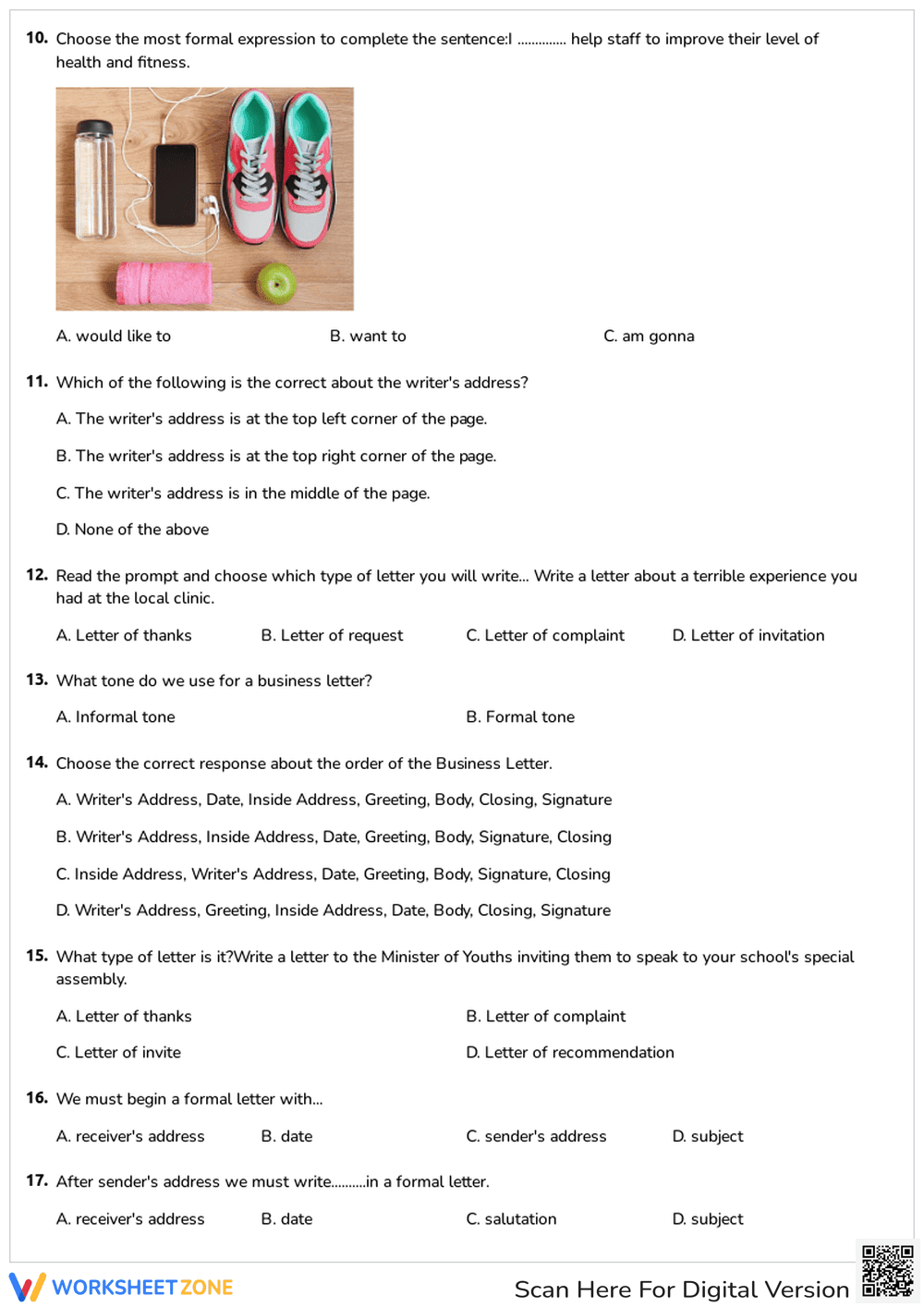 LETTER WRITING - Page 2