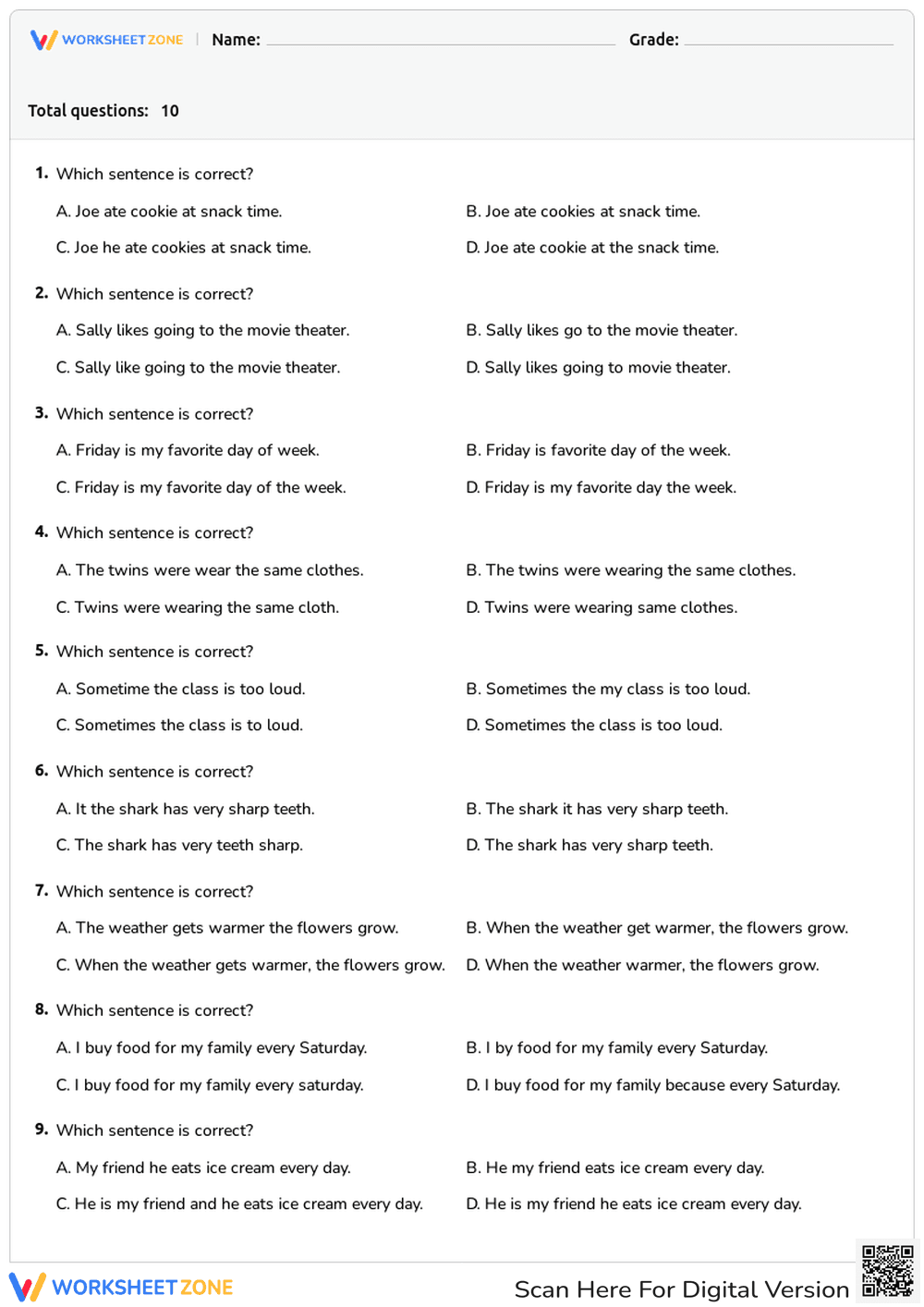 Editing Practice - Page 1